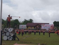 Anggota Pramuka di Sintang Meriahkan HUT ke 64
