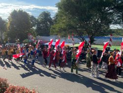 Ribuan Pelajar di Sintang Meriahkan Karnaval Budaya