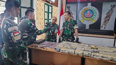 Satgas Pamtas Gagalkan Penyelundupan Narkoba di Perbatasan Kalbar