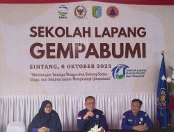 BMKG Gelar Sekolah Lapang Gempabumi di Sintang