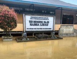 Sekolah di Sepauk Terdampak Banjir,Siswa Belajar Dirumah