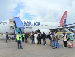 Puncak arus mudik di Bandara Iskandar Pangkalan Bun terbangkan 2.600 penumpang