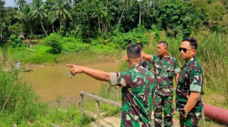 Kodim Muara Teweh siap bangun Jembatan Gantung Garuda di Desa Liang Buah